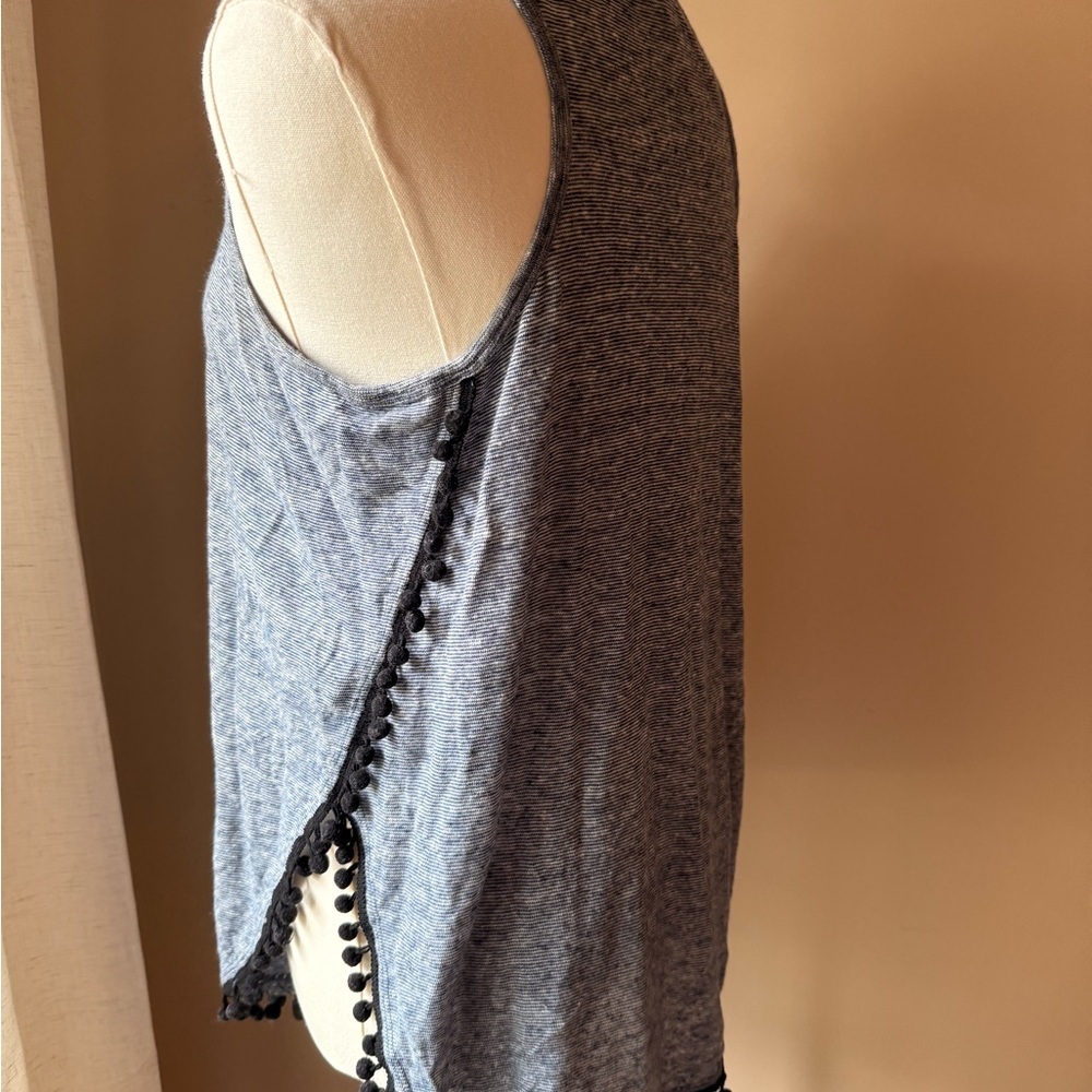 Scotch & Soda Pom Pom trim tank - Picture 3 of 5